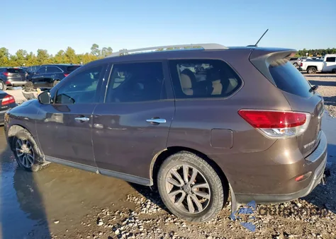 2015 Nissan Pathfinder S из США, поврежденный, VIN 5N1AR2MM6FC656239